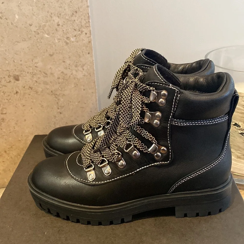 J. Crew Leather Nordic Hiking Boots - Picture 4 of 14